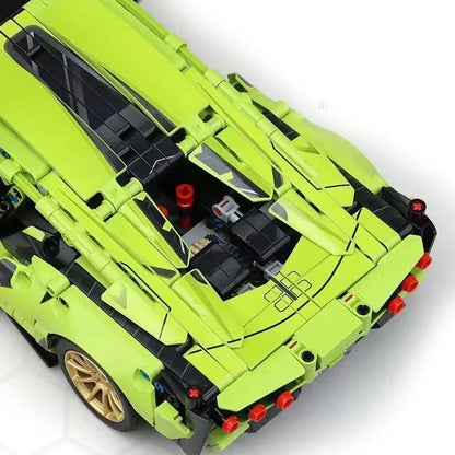 Lime Green Lamborghini Sport